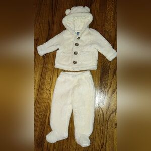 BabyGAP Cream Fleece Baby Set